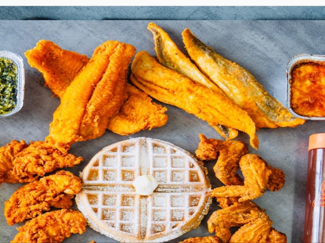 3 Catfish & 1 Waffle.