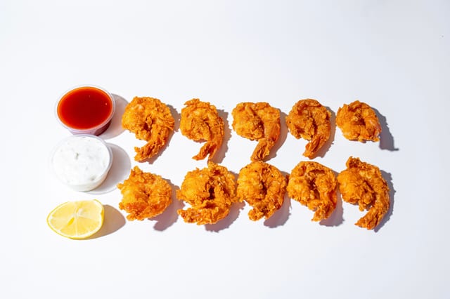 10 Jumbo Shrimp & 1 Side.