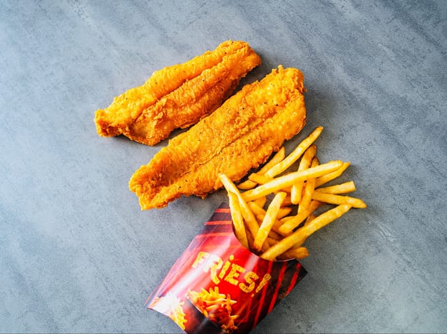 3 Catfish & 1 Side.