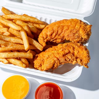 Kids Menu - 2 Tenders & Fries