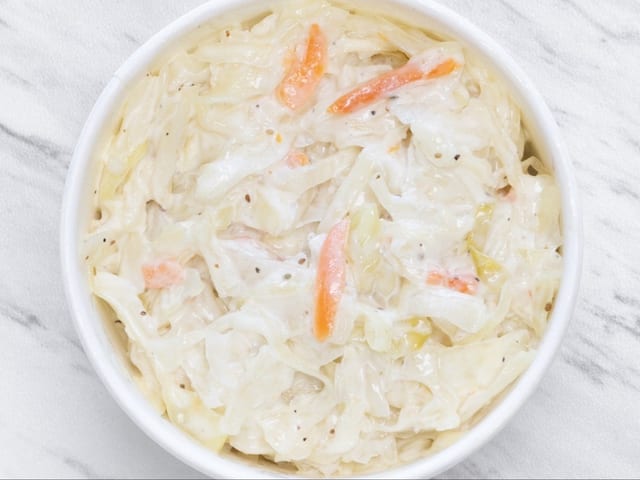 Homemade Cole Slaw.