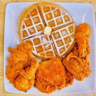 9 Pcs & 2 Waffles