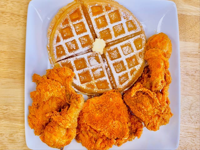 15 Pcs & 3 Waffles.