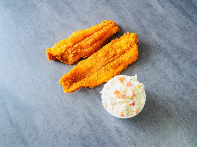 8 Catfish & 2 Sides.