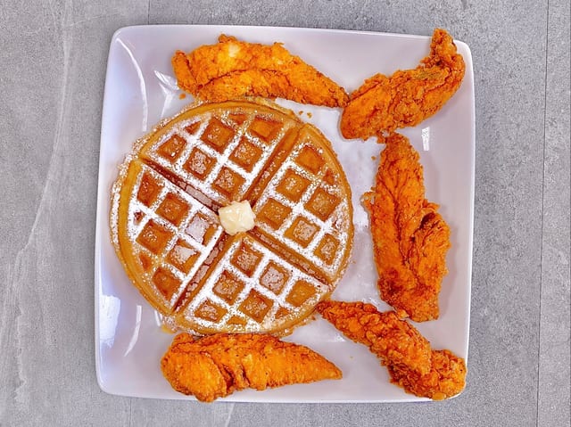 20 Tenders & 4 Waffles.