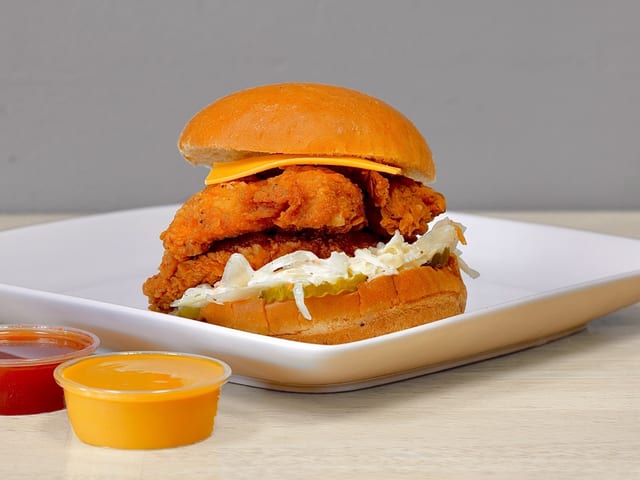 Nashville Hot Chicken Sandwich Only.
