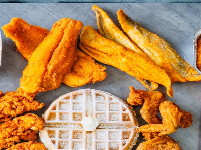 5 Catfish & 1 Waffle.