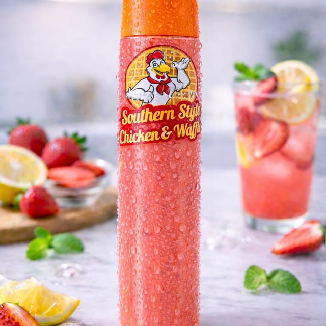 Homemade Strawberry Lemonade (Bottle).