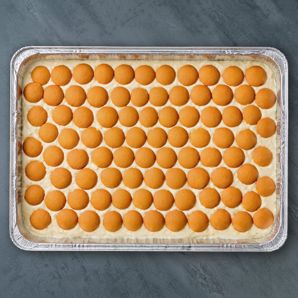 Large Full Tray Homemade Banana pudding.