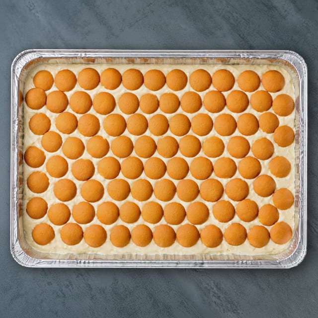 Large Full Tray Homemade Banana pudding.