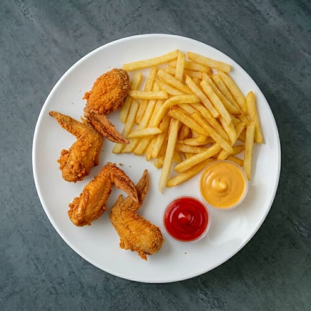 4 Wings & 1 Side.