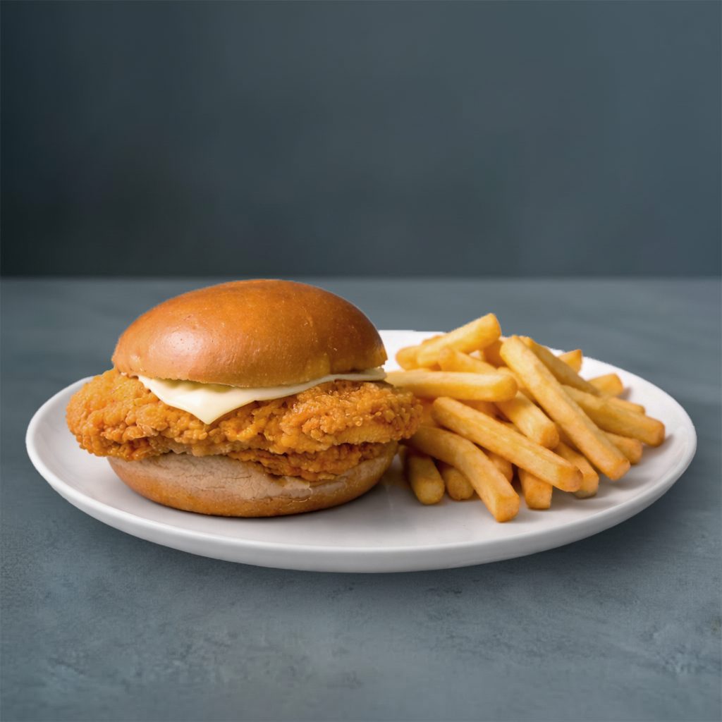 Catfish Sandwich (Bun) & 1 Side.