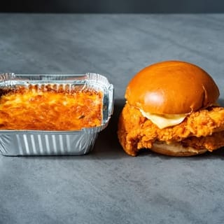 Whiting Fish Sandwich ( Bun ) & 1 Side