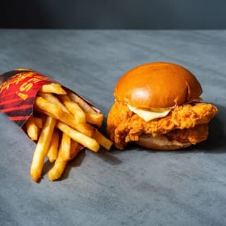 Catfish Sandwich ( Bun ) & 1 Side