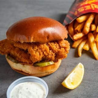 Catfish Sandwich (Bun) & 1 Side