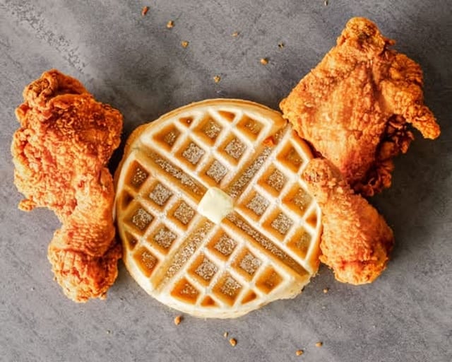 5 Dark Meat & Waffle.